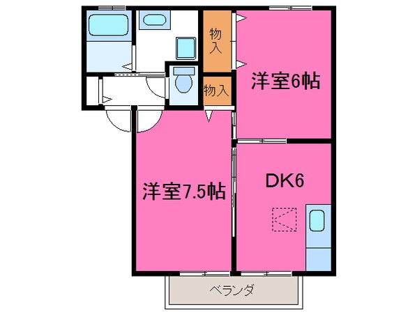 アクシアの物件間取画像